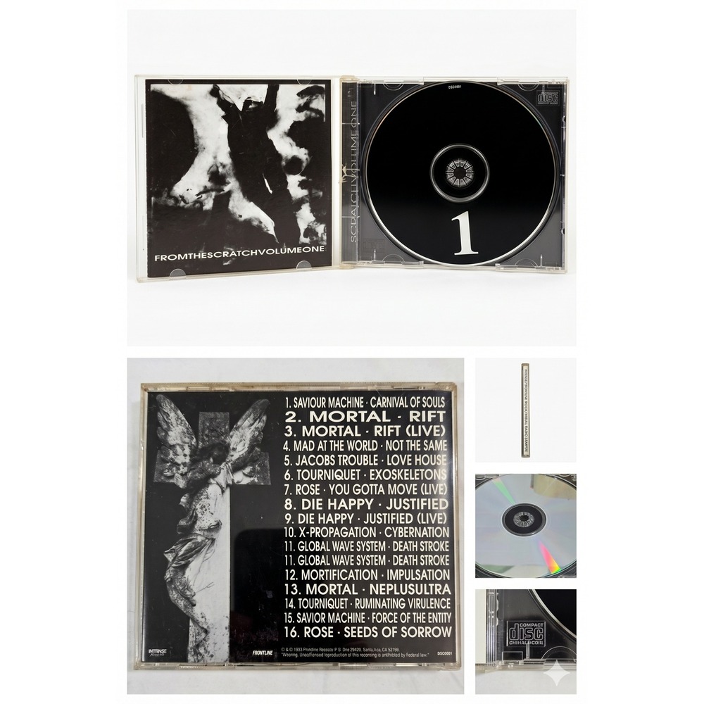 From The Scratch Volume One CD 1993 Intense Frontline Radio Sampler Rare Metal